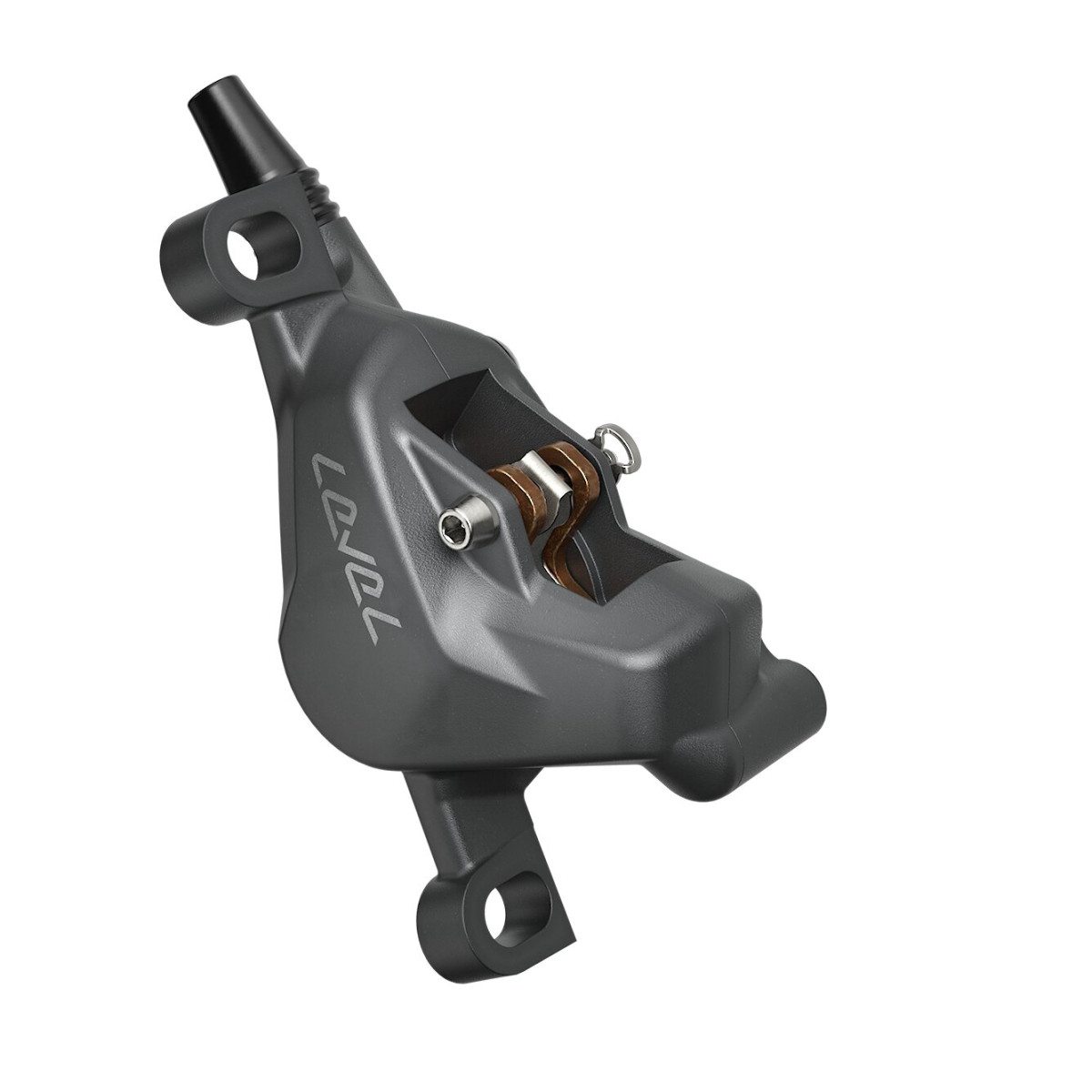 SRAM Level Bronze Stealth 2-kolbiline hüdrauliline ketaspidurikang koos sangaga | Vasakpoolne | Esikülg