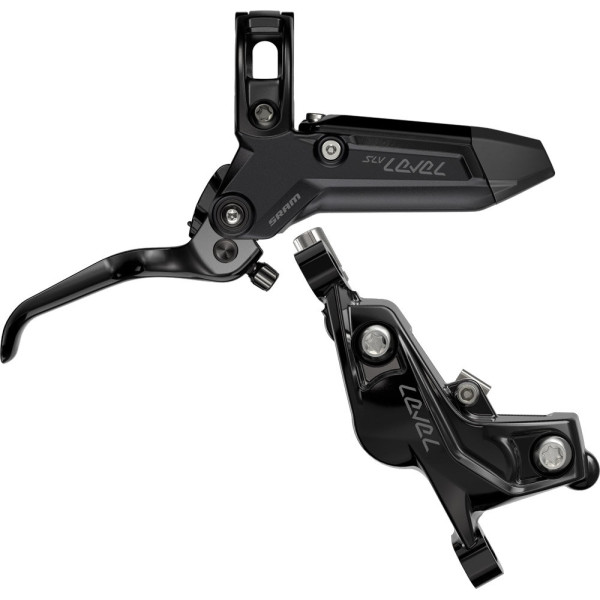 SRAM Level Silver Stealth 4-kolbiline hüdrauliline ketaspidurikang koos sangaga | Parem | Tagumine | Tagumine