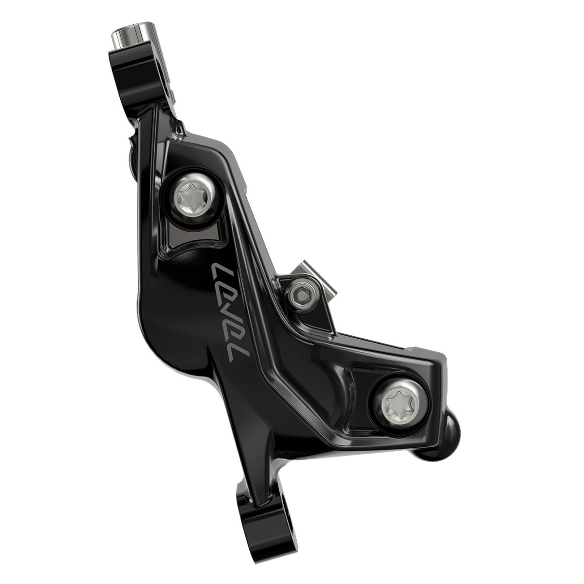 SRAM Level Silver Stealth 4-kolbiline hüdrauliline ketaspidurikang koos sangaga | Parem | Tagumine | Tagumine