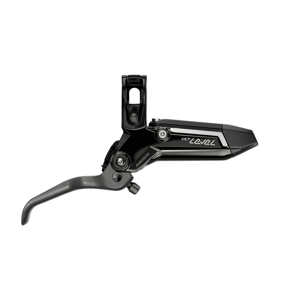 SRAM Level Ultimate Stealth 2-kolbiline hüdrauliline ketaspidurikang koos sangaga | Vasakpoolne | Esikülg