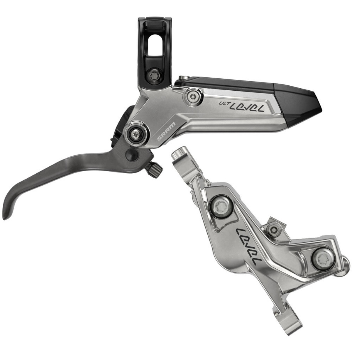 SRAM Level Ultimate Stealth 4-kolbiline hüdrauliline ketaspidurikang koos sangaga | Parem | Tagumine | Tagumine