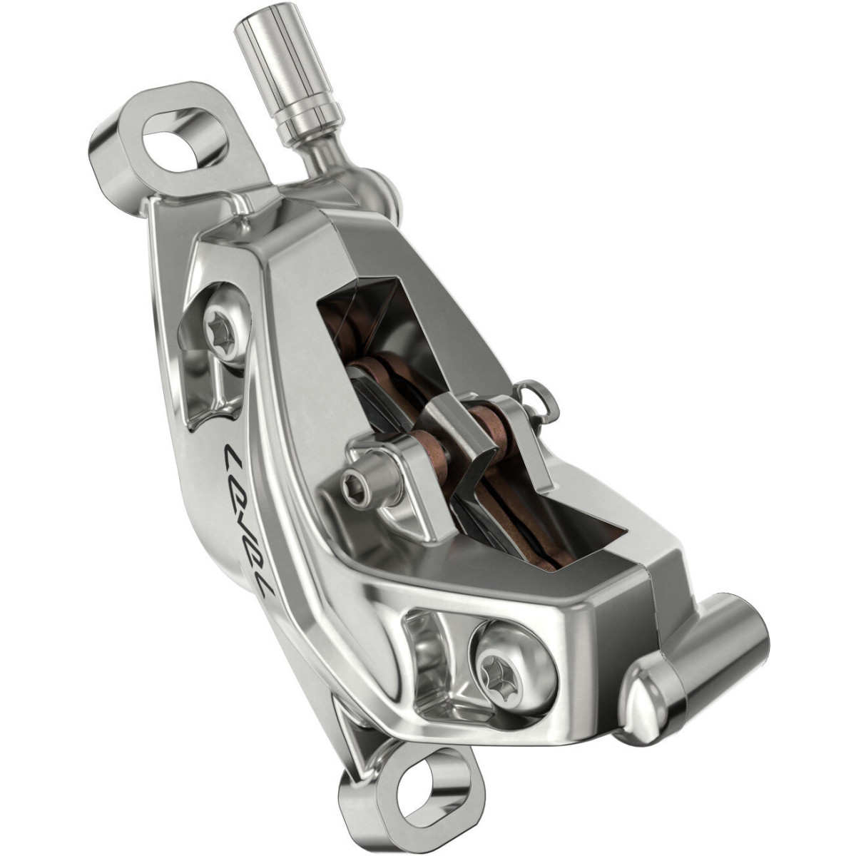 SRAM Level Ultimate Stealth 4-kolbiline hüdrauliline ketaspidurikang koos sangaga | Parem | Tagumine | Tagumine