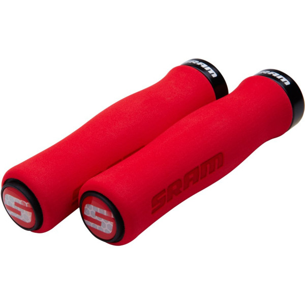 SRAM Locking Contour Foam vairo rankenėlės | Red - Black SRAM Locking Contour Foam vairo rankenėlės | Red - Black