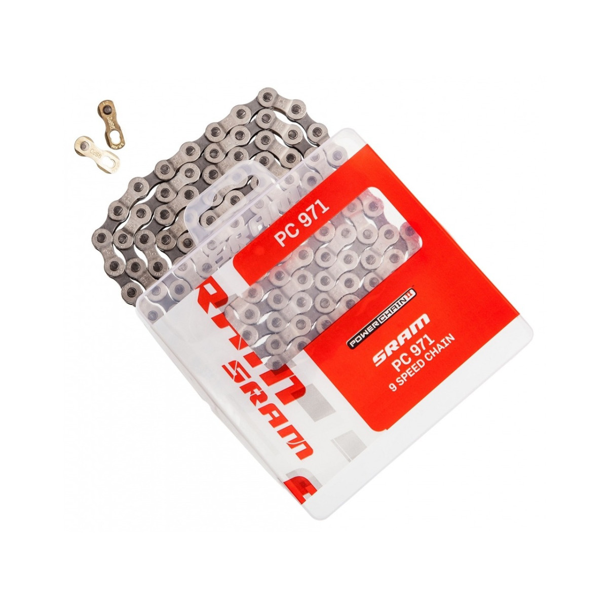 SRAM PC-971 ķēde | 9 ātrumi