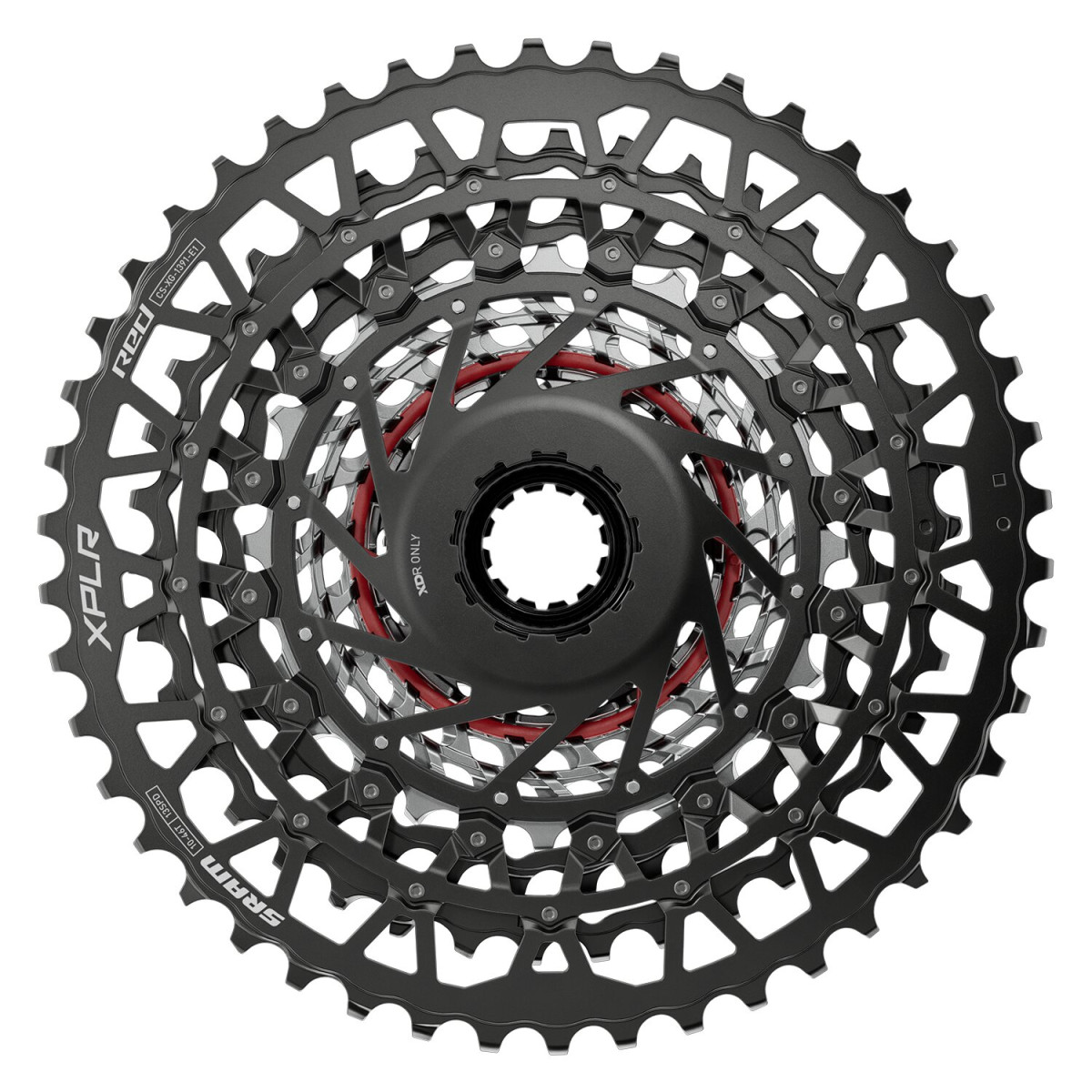 SRAM Red XPLR XG-1391 kasete | 13 ātrumu | 10-46T