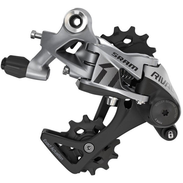 Sram Rival 1 tagumine käiguvahetaja - Medium Cage, 11-käiguline