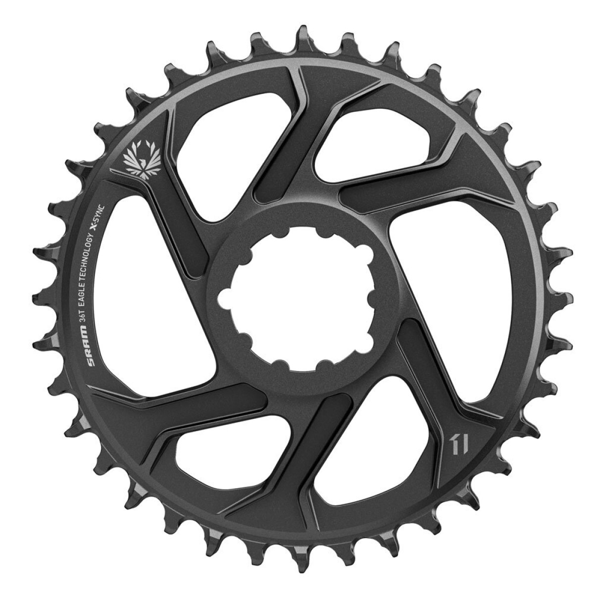 SRAM X-Sync 2 Eagle Chainring | 6mm Offset | DM | 1x11/12-speed