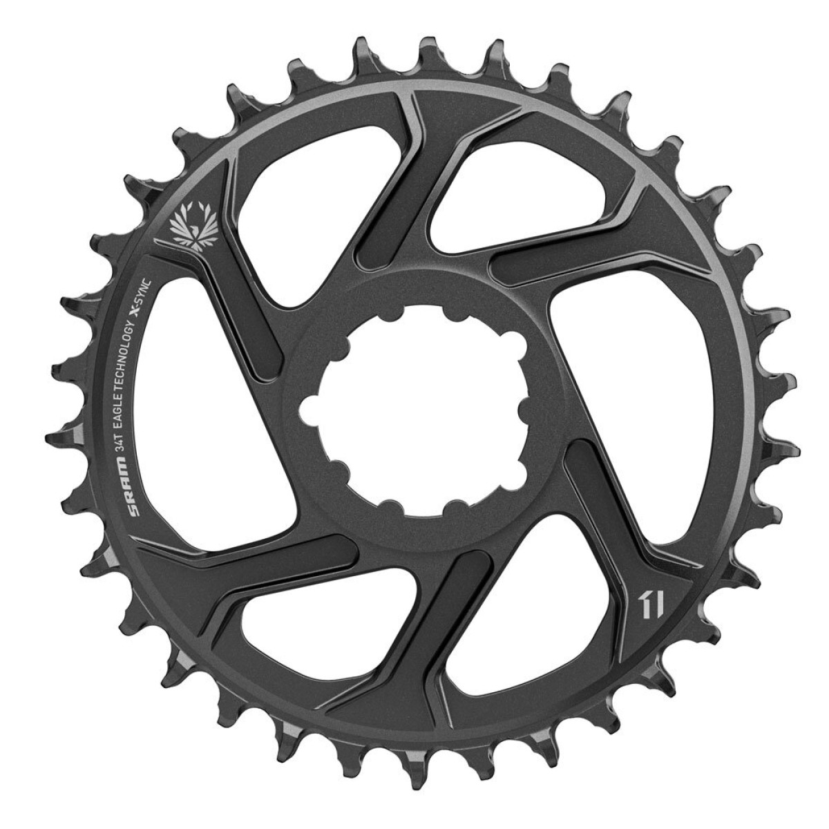 SRAM X-Sync 2 Eagle Chainring | 6mm Offset | DM | 1x11/12-speed