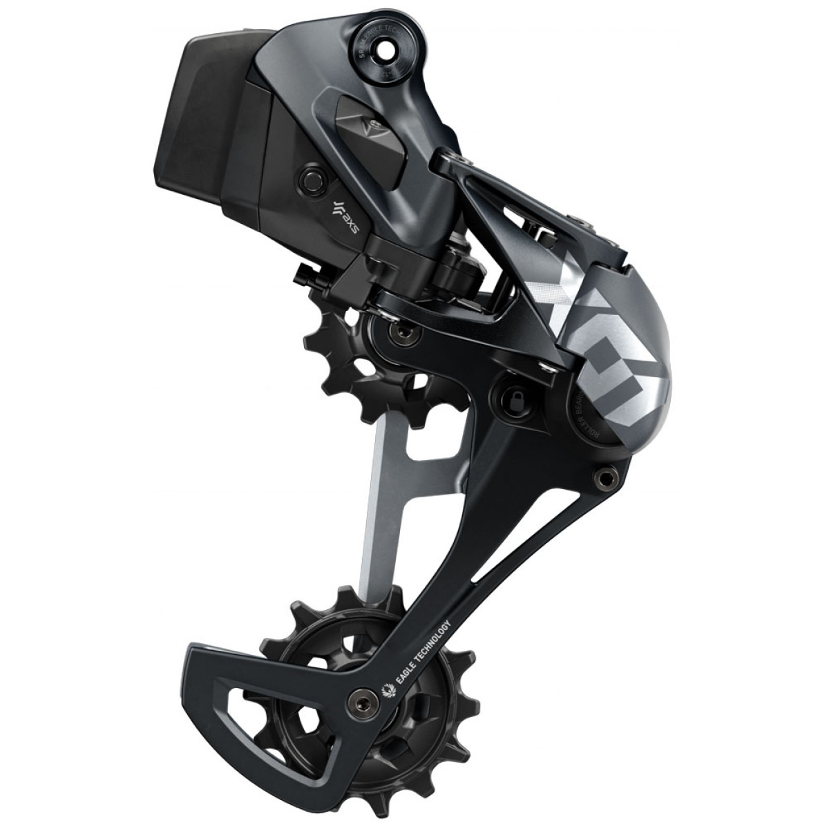 SRAM X01 Eagle AXS galinis pavarų perjungėjas | 12 pavarų | Black - Grey
