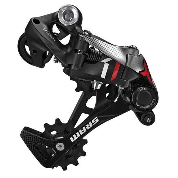 SRAM X01 X-HORIZON™ tagumine käiguvahetaja | 11-käiguline | Must - punane