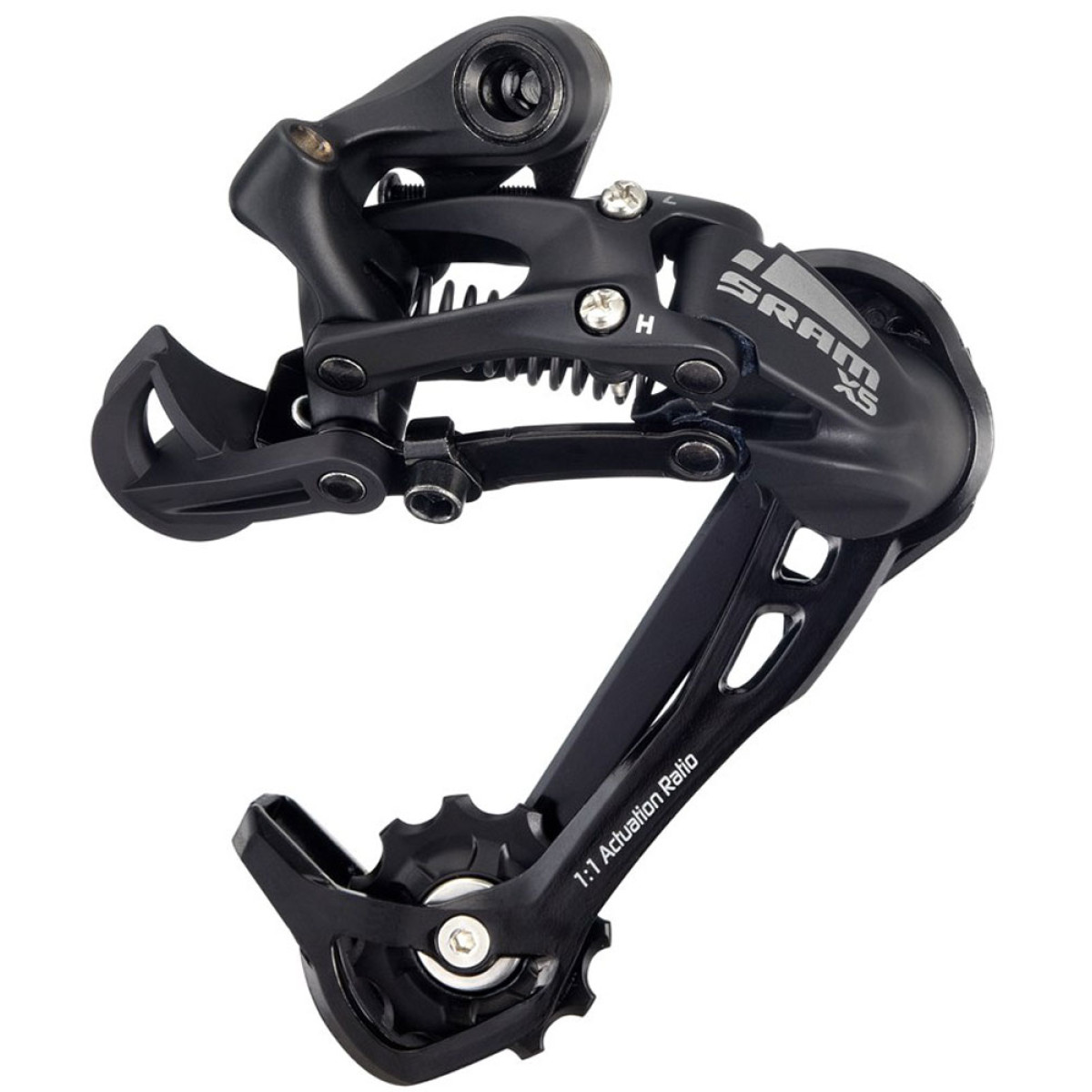 SRAM X5 galinis pavarų perjungėjas - Long Cage, 9 pavarų