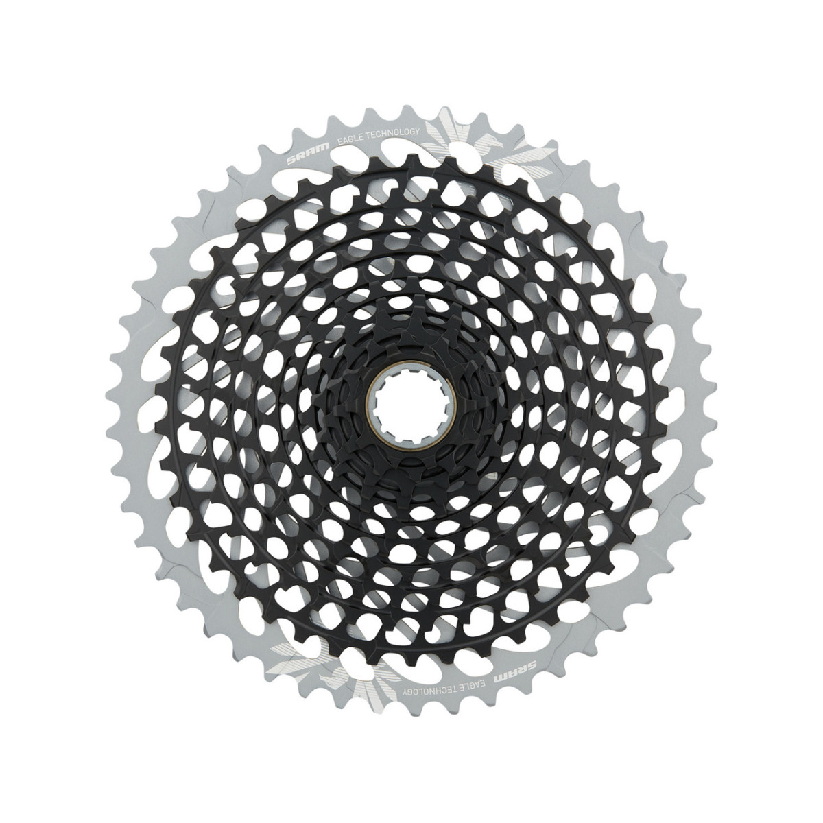 SRAM XG-1295 Eagle kasete, 12 ātrumu | Polāri pelēka