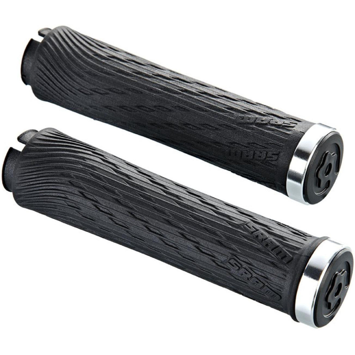 SRAM XX1 Locking käepidemed | Must - hõbedane