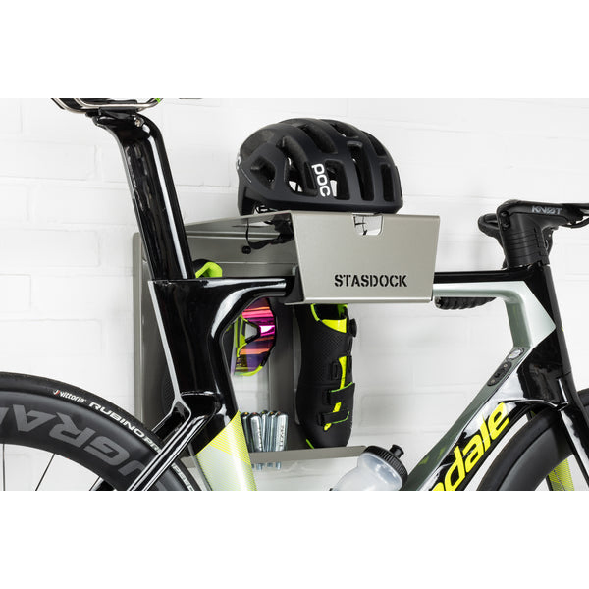 Stasdock Bike Wall Mount | Deep Silver