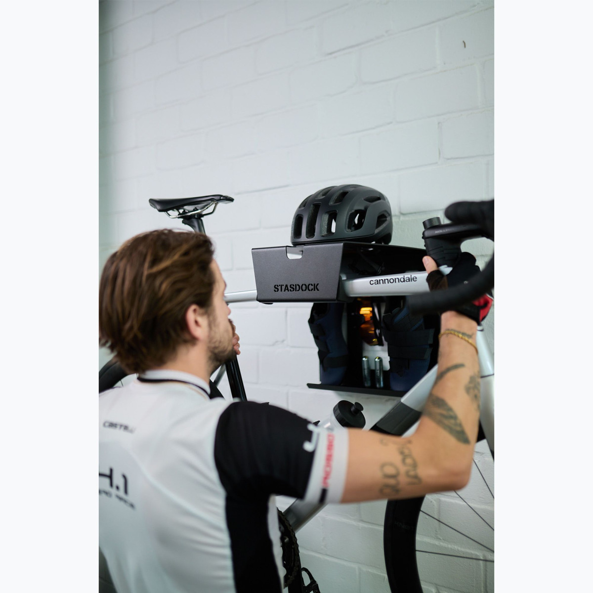 Stasdock Bike Wall Mount | Happy Black