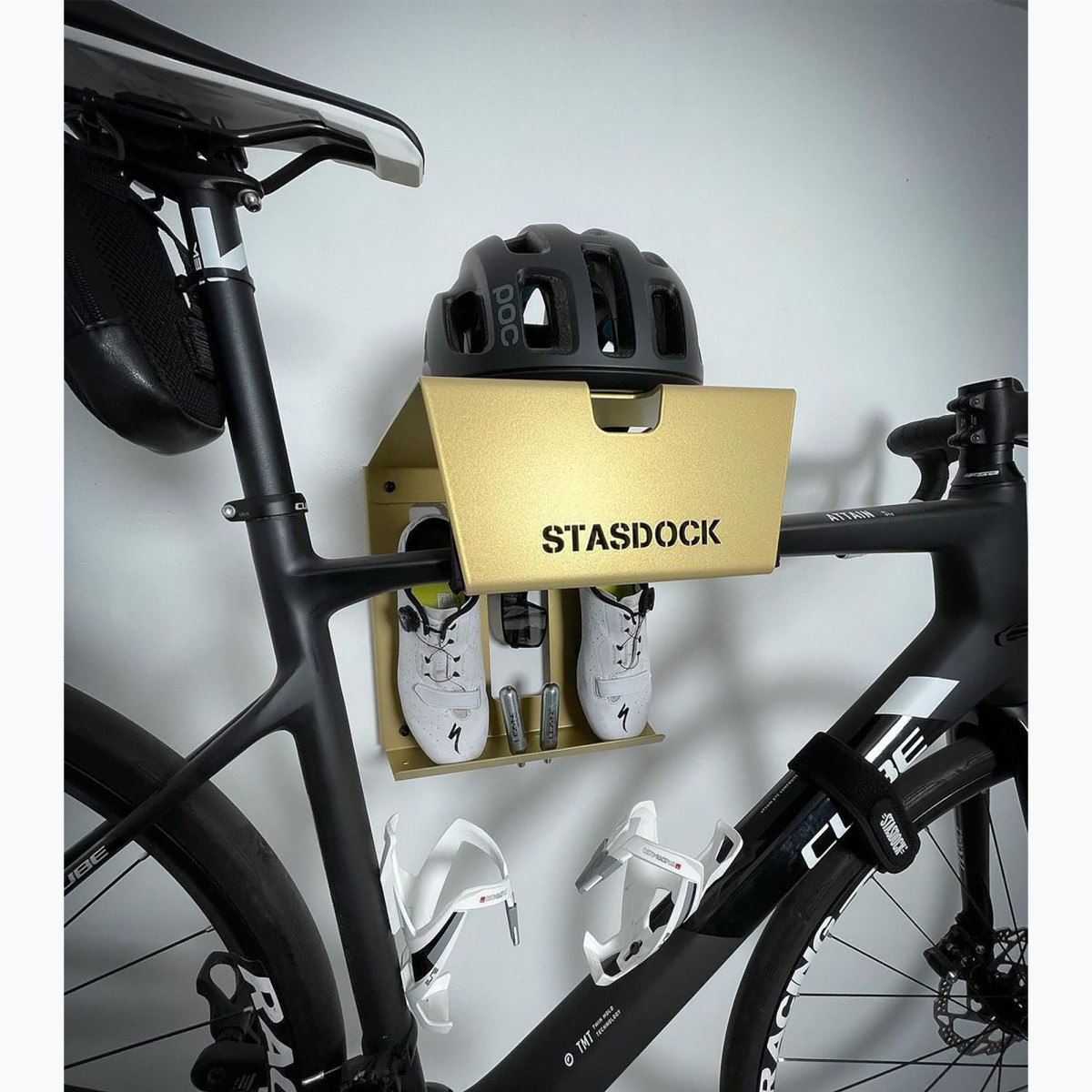Stasdock Bike Wall Mount | New Gold