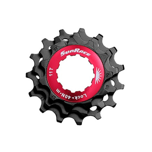 Sunrace SPCS11 B 11-käiguline kassett Rattahoidja tarvikud lukustusrõngas + ketirattad | 11-13-15T Mustad