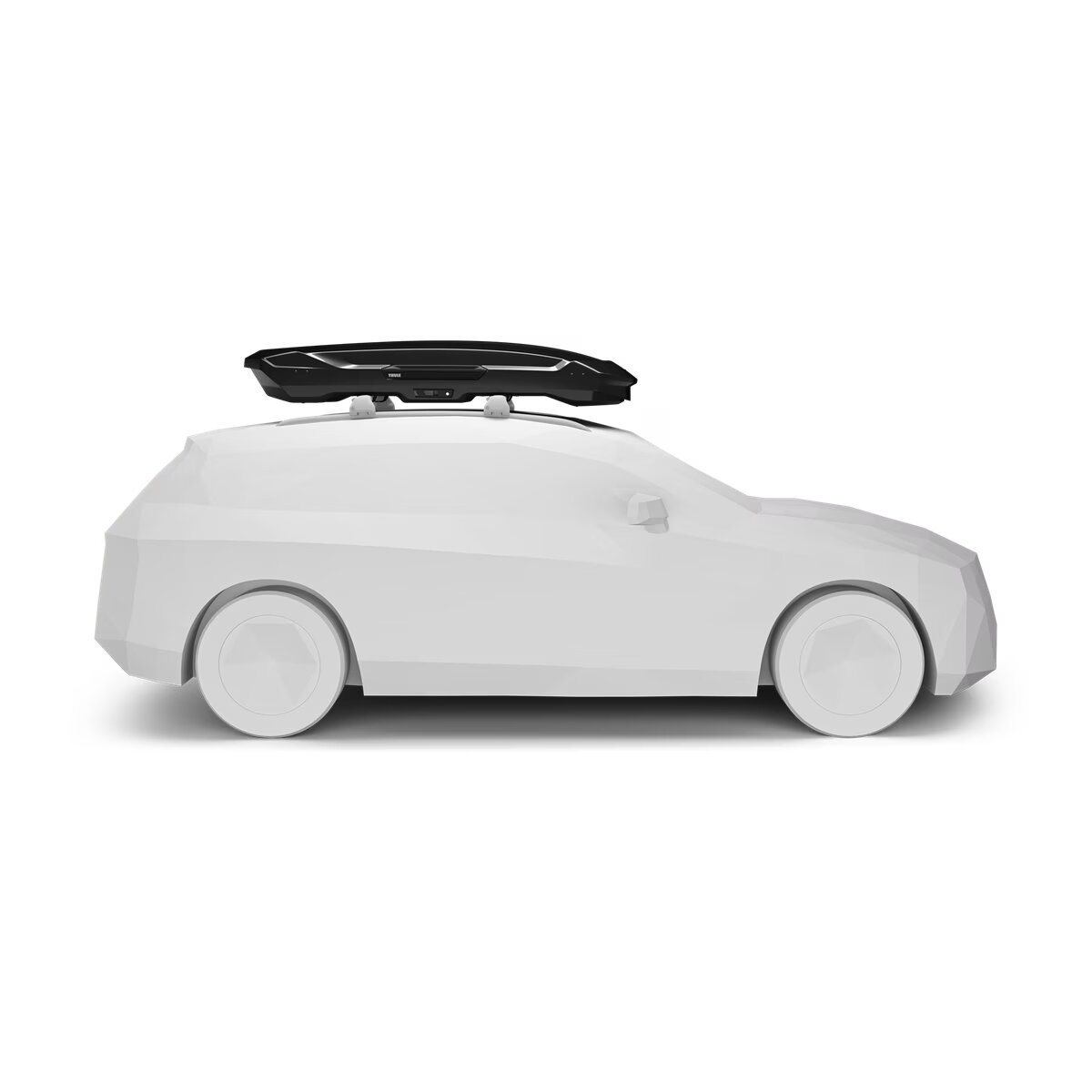 Thule Motion 3 XL Low jumta bagāžnieks | Glossy Black