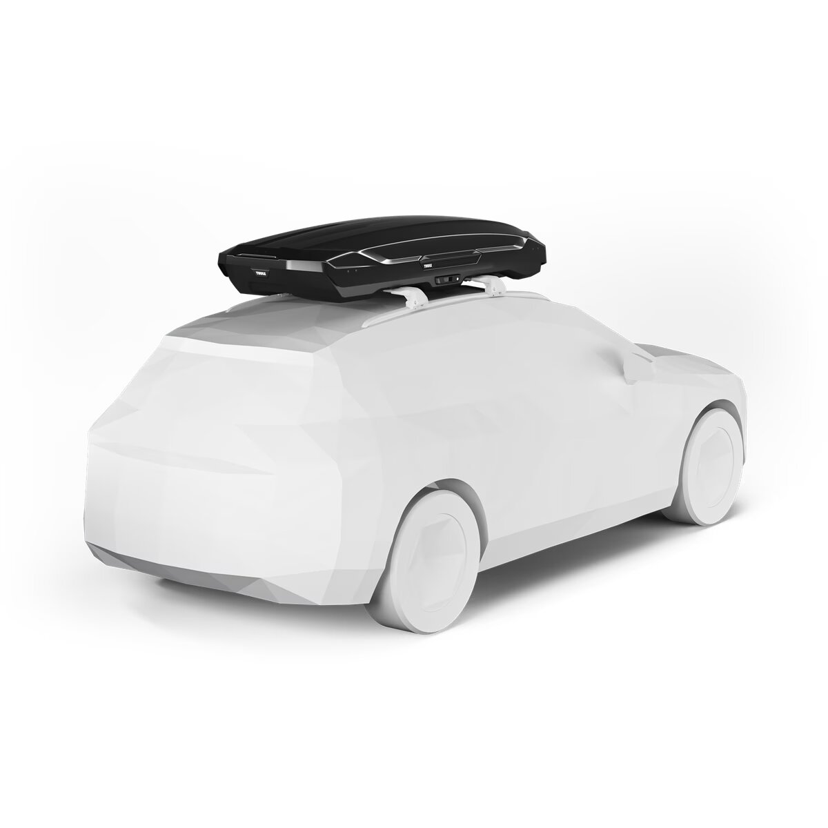 Thule Motion 3 XXL jumta bagāžnieks | Glossy Black