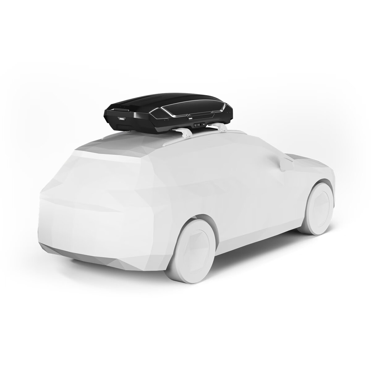 Thule Motion 3 L jumta bagāžnieks | Glossy Black