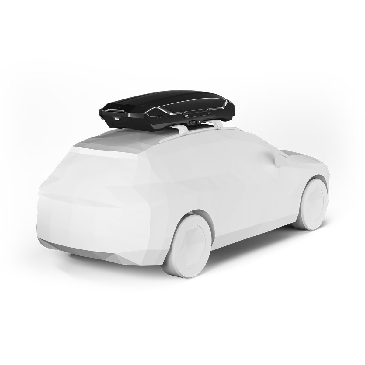 Thule Motion 3 XL jumta bagāžnieks | Glossy Black