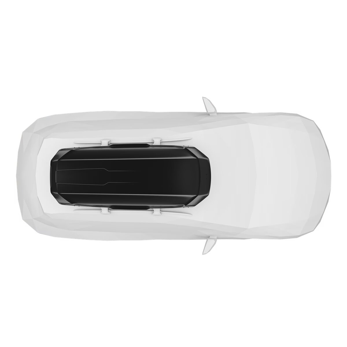 Thule Motion 3 XL jumta bagāžnieks | Glossy Black