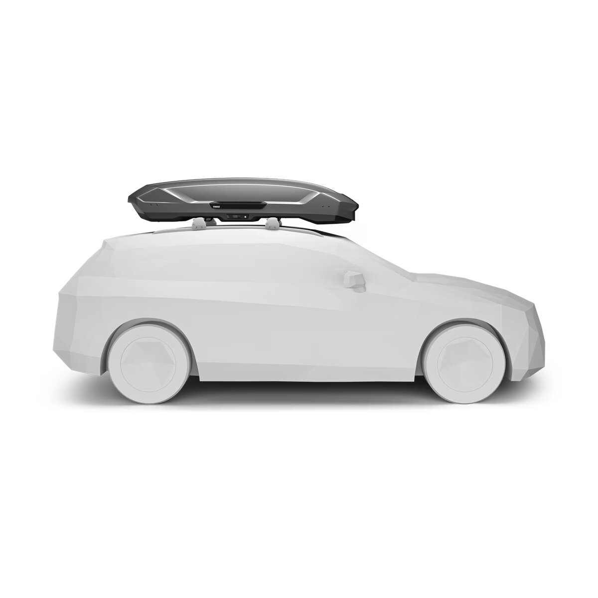 Thule Motion 3 XXL jumta bagāžnieks | Glossy Titan
