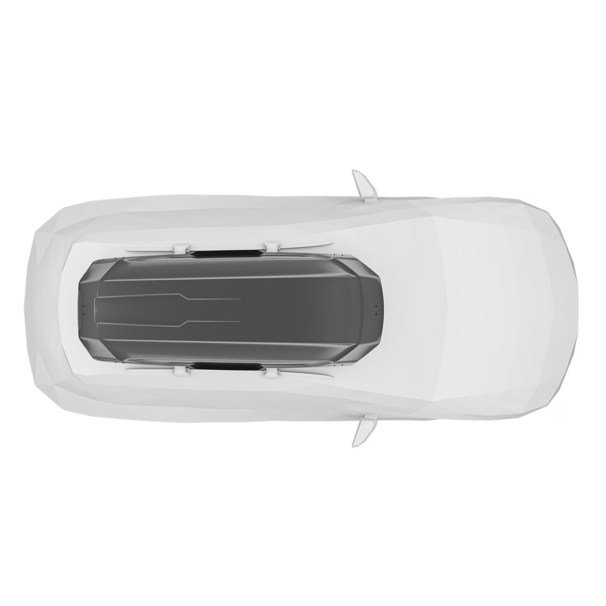 Thule Motion 3 XXL jumta bagāžnieks | Glossy Titan