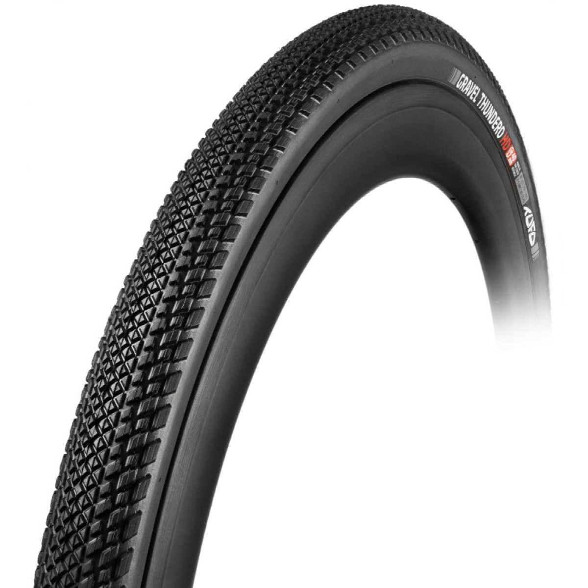 TUFO Gravel Thundero HD  TR 28" kokkupandav rehv | Black