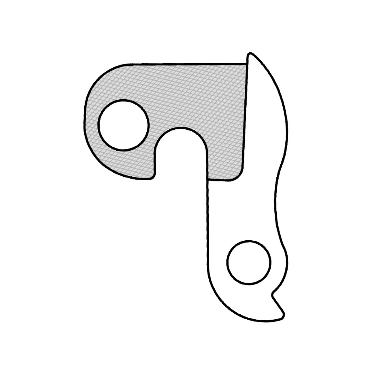 Union GH-003 Derailleur Hanger | B'Twin, Cervelo, Corratec, Decathlon