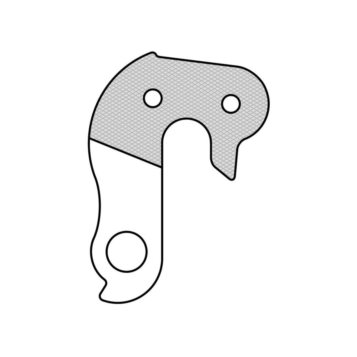 Union GH-010 Derailleur Hanger | BMC, Electra, Focus, Winora 