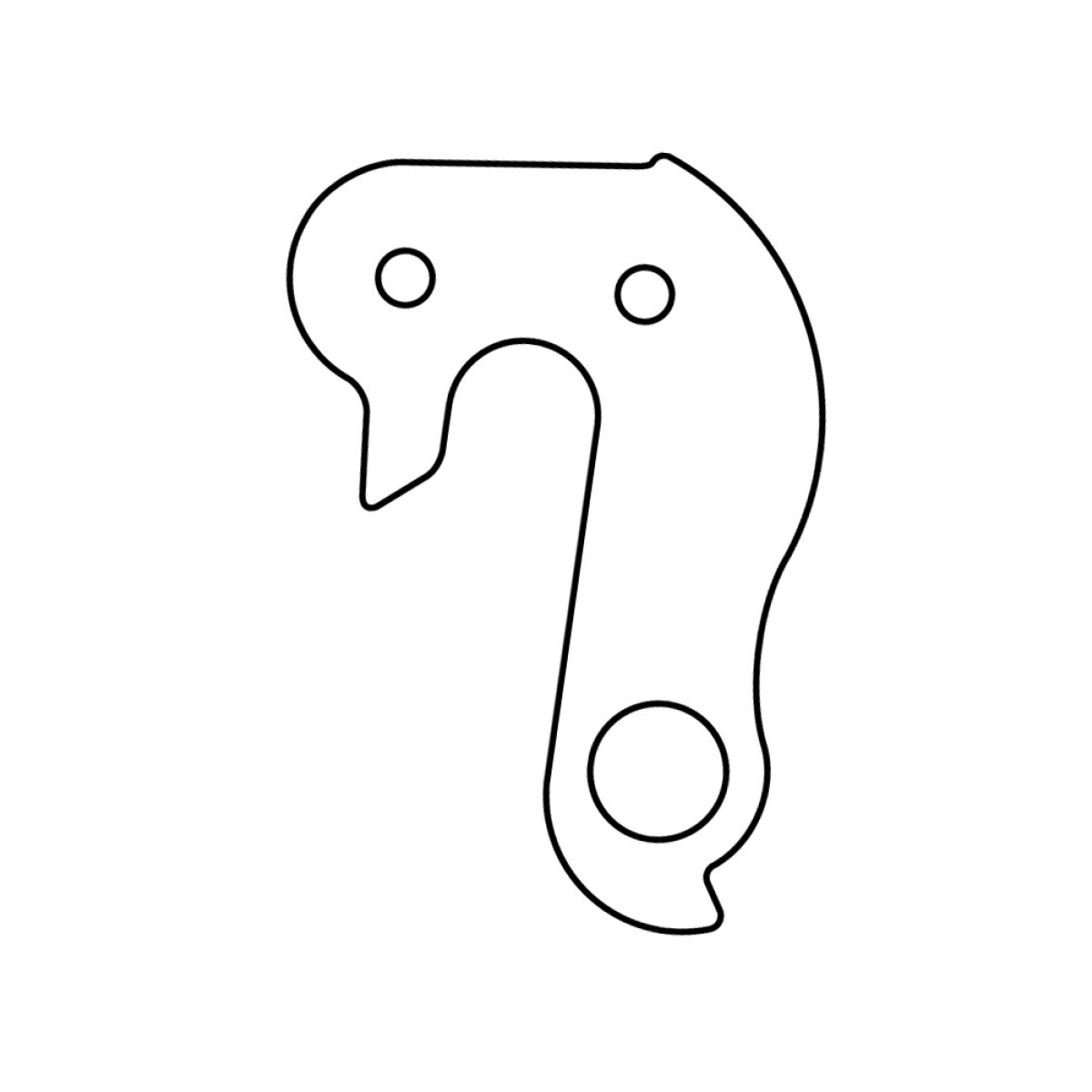 Union GH-010 Derailleur Hanger | BMC, Electra, Focus, Winora 