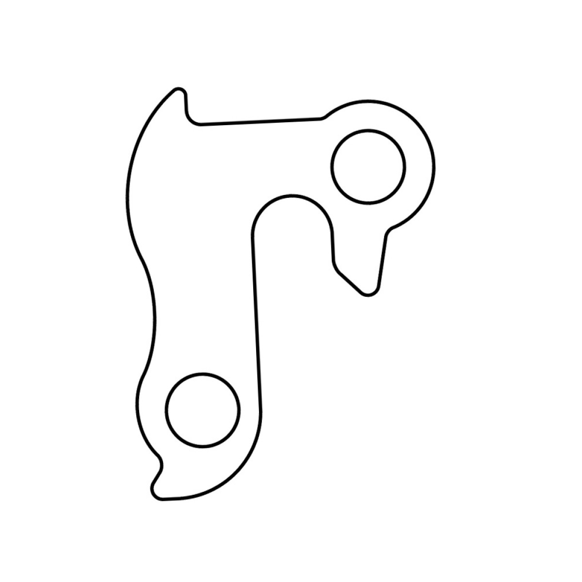 Union GH-015 Derailleur Hanger | B'Twin, Corratec, Decathlon, Fuji, Rockrider
