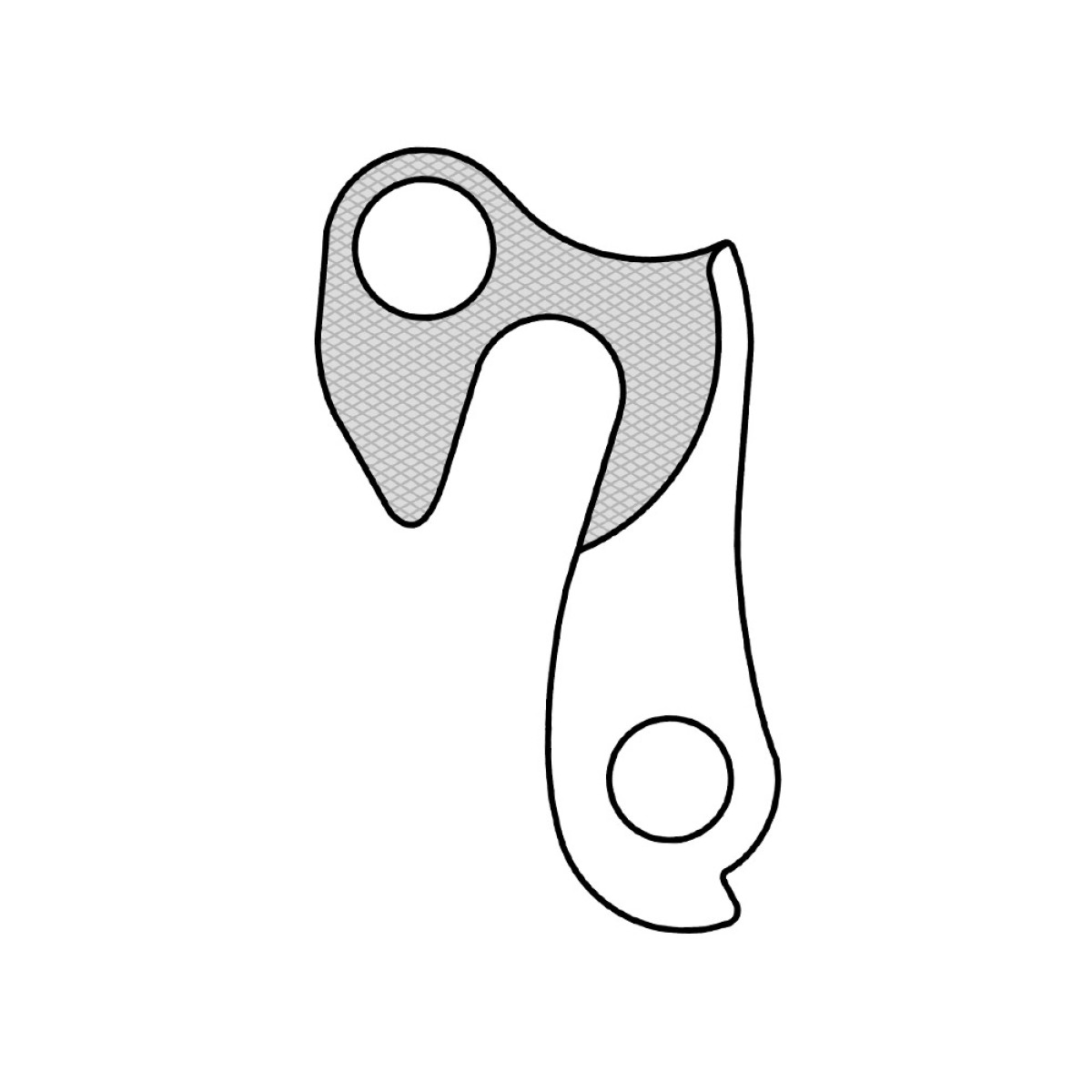 Union GH-033 Derailleur Hanger | Commencal, Felt, Haibike, Stevens