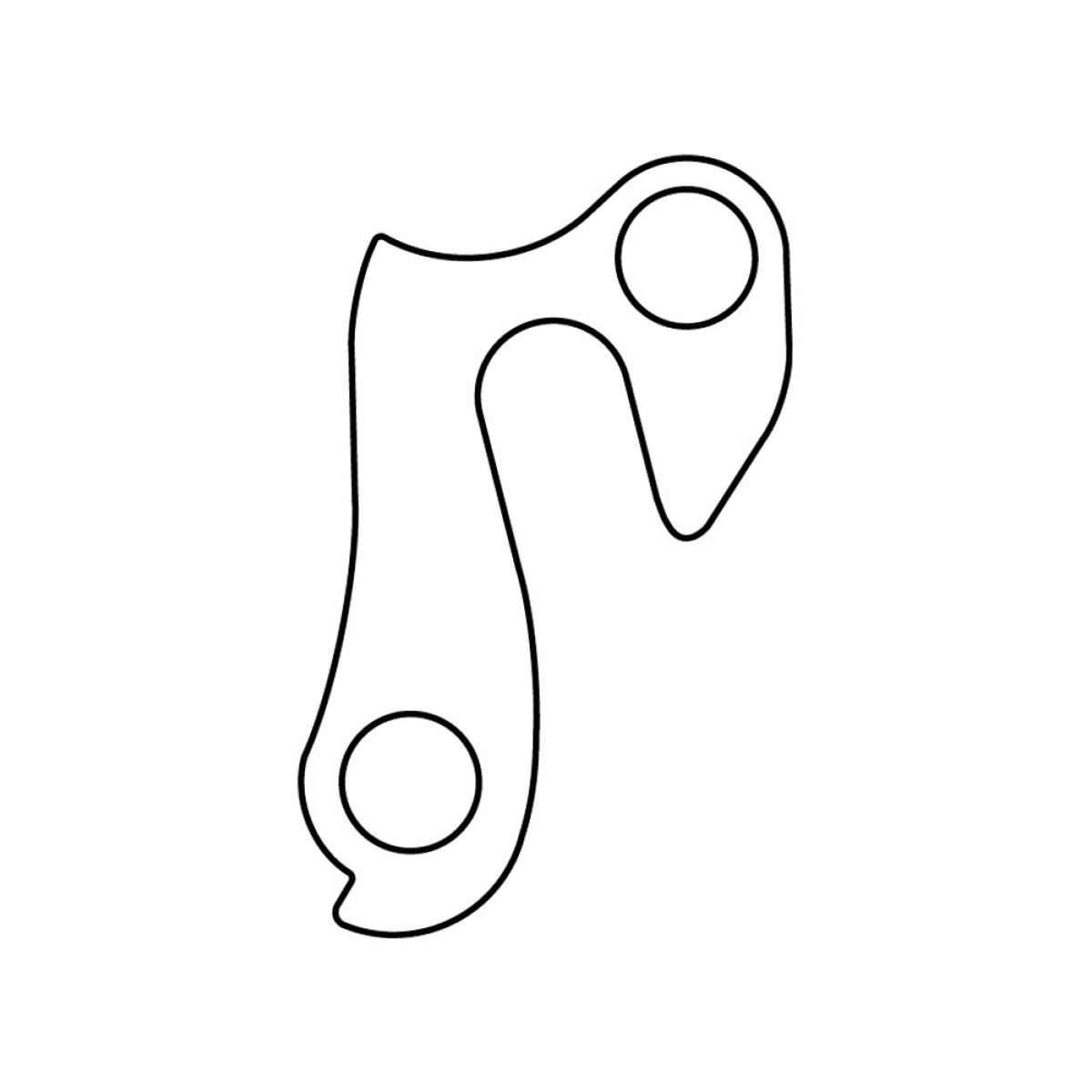 Union GH-033 Derailleur Hanger | Commencal, Felt, Haibike, Stevens