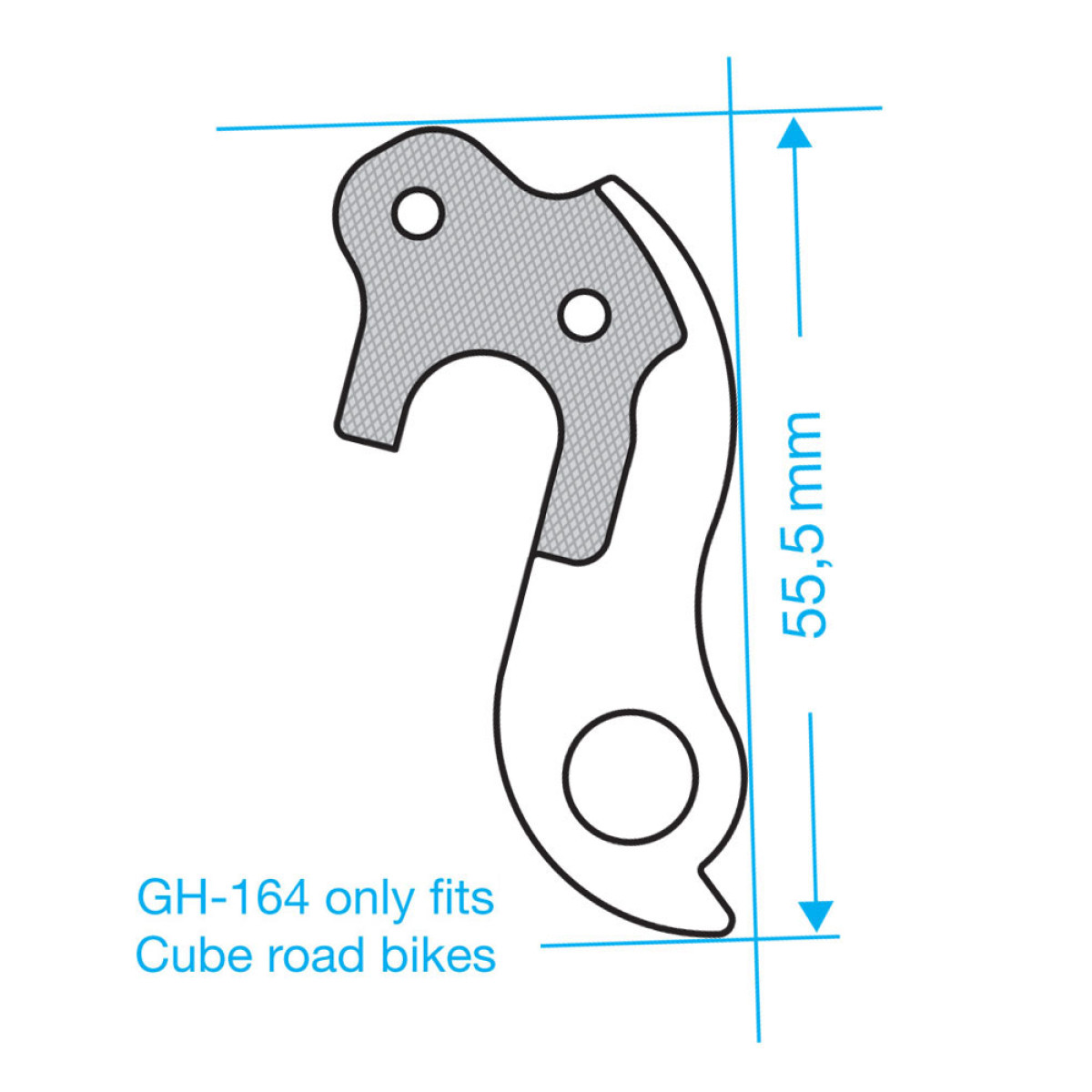 Union GH-164 käiguvaheti kõrv | Cube Road