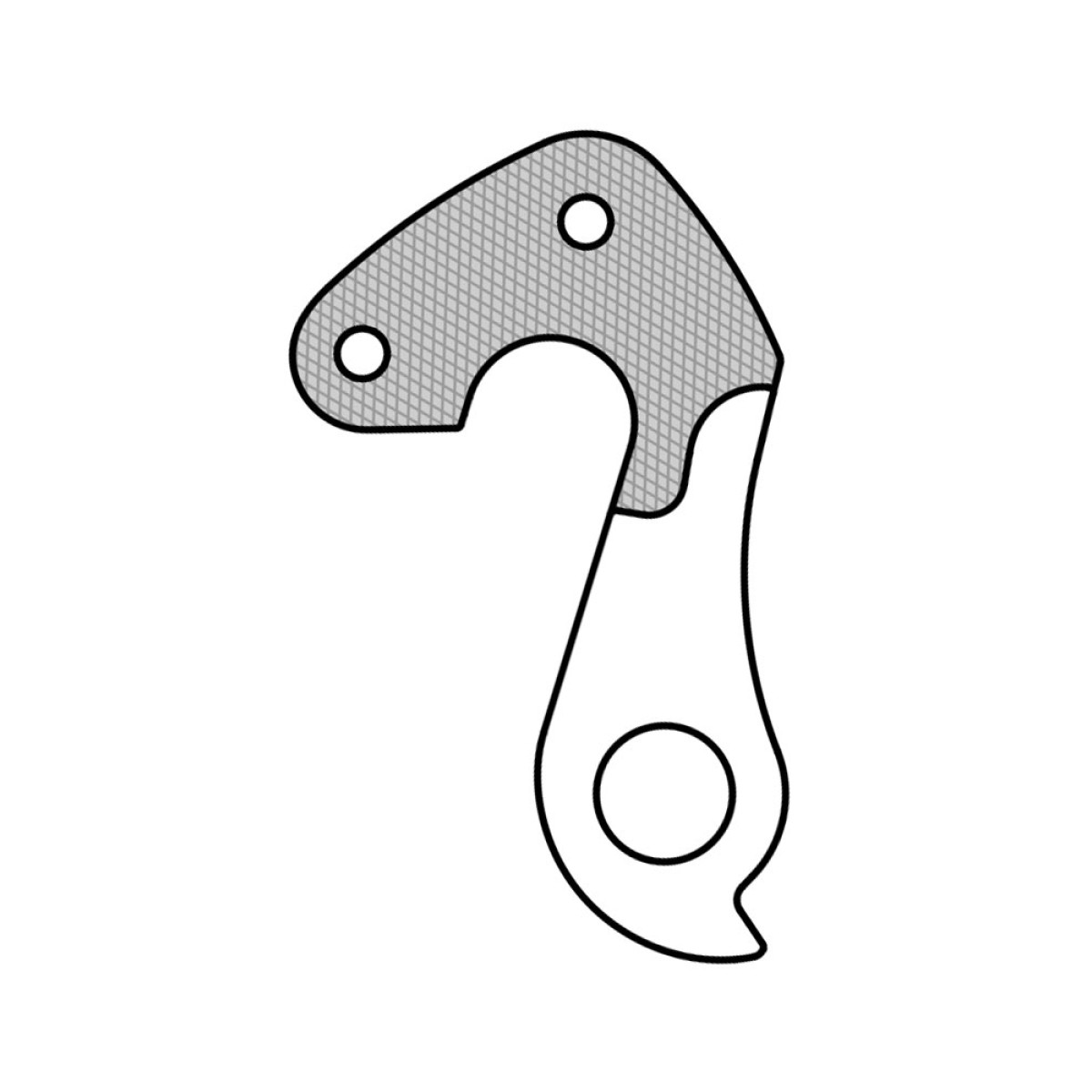 Union GH-204 Derailleur Hanger | Focus, Kalkhoff, Raleigh, Univega