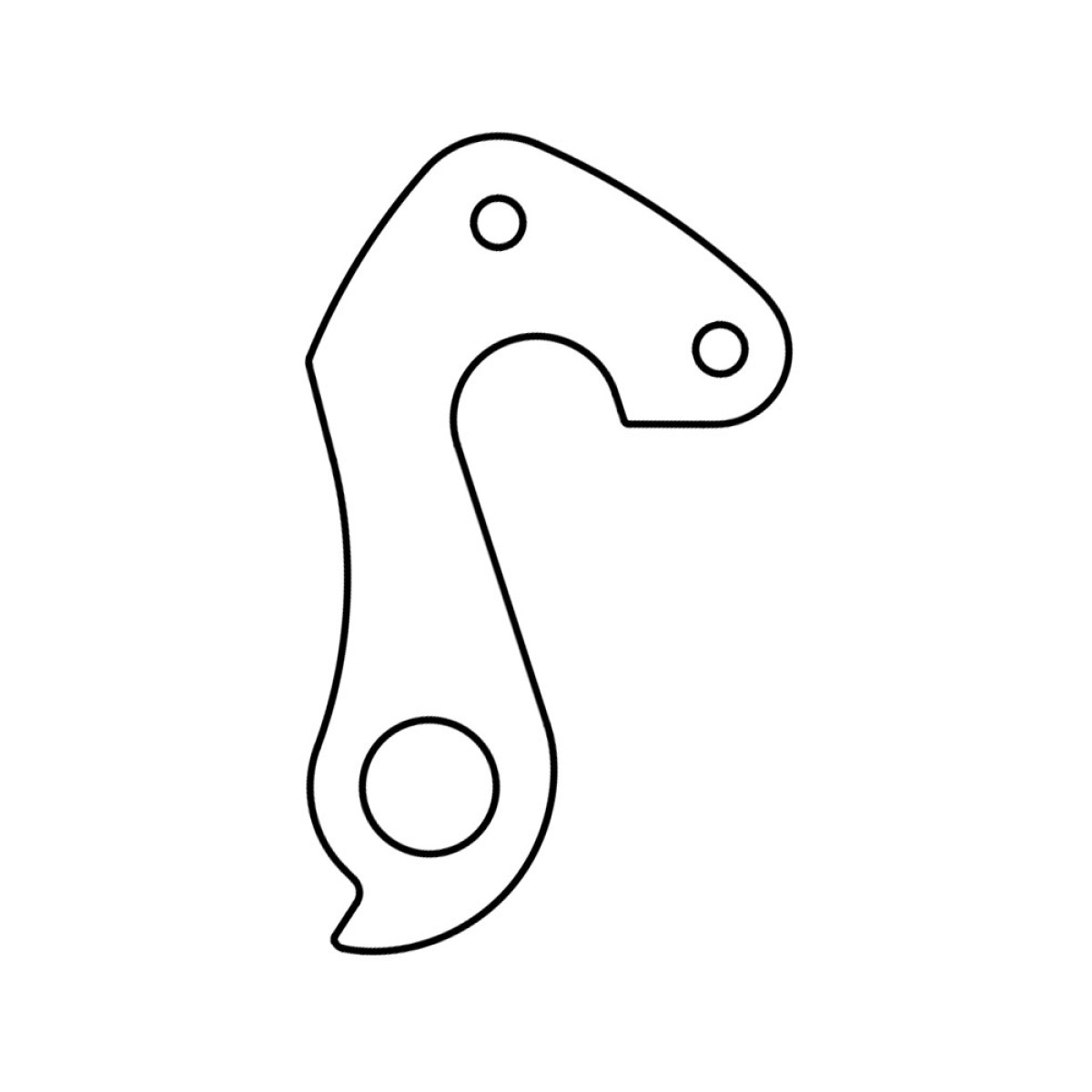 Union GH-204 Derailleur Hanger | Focus, Kalkhoff, Raleigh, Univega