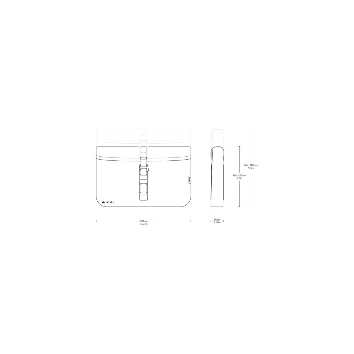 USWE Accessory Handlebar Bag | 3,5 L