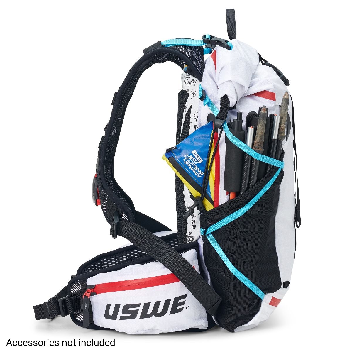 USWE HAJKER PRO 18L Rolltop Daypack | Cool White