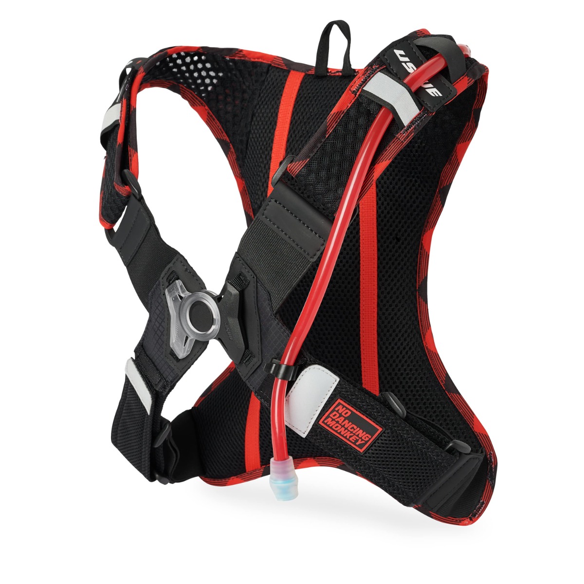 USWE OUTLANDER XC Flannel Hydration Pack | 2L | Red - Black