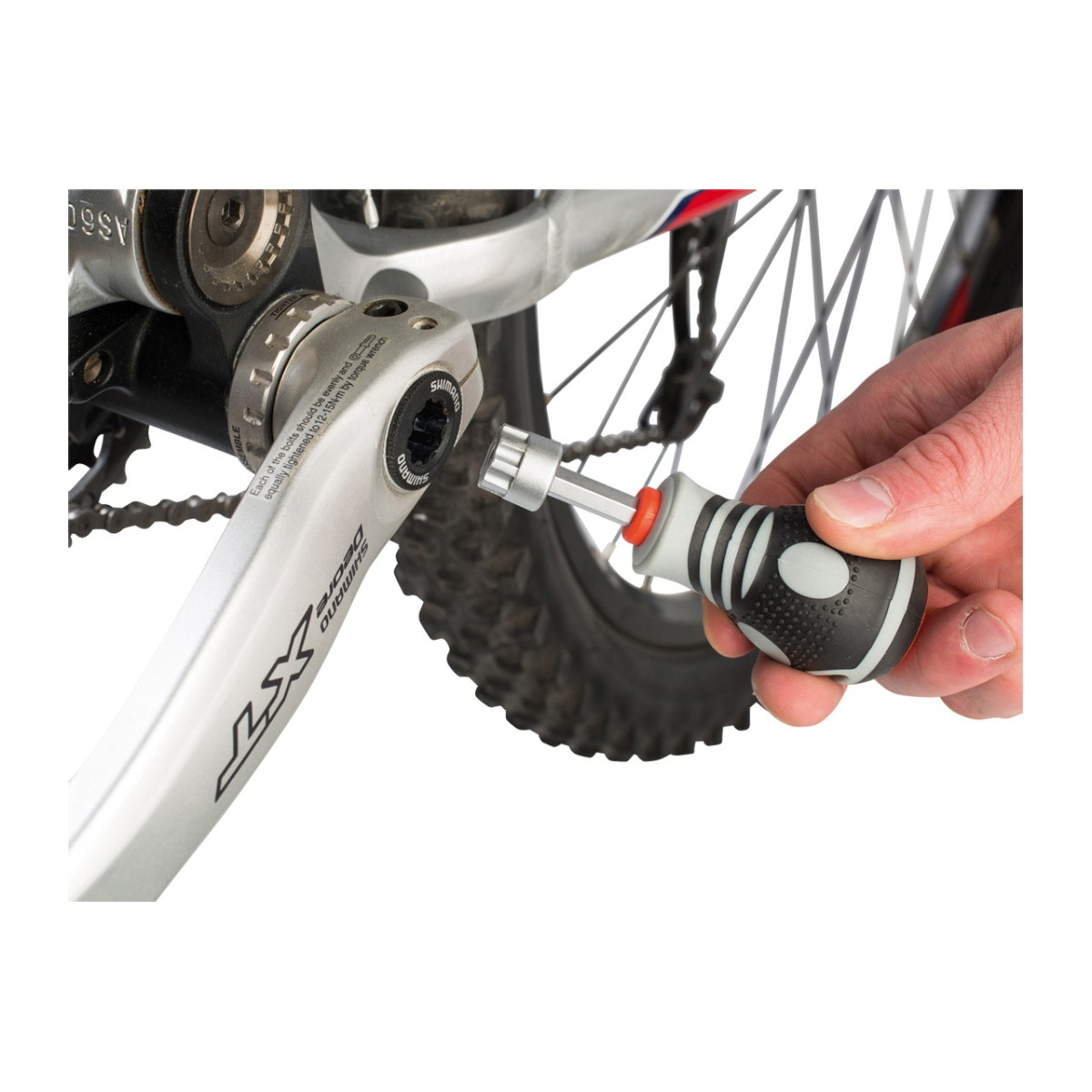 VAR Shimano Hollowtech II Crankset Skrewdriver