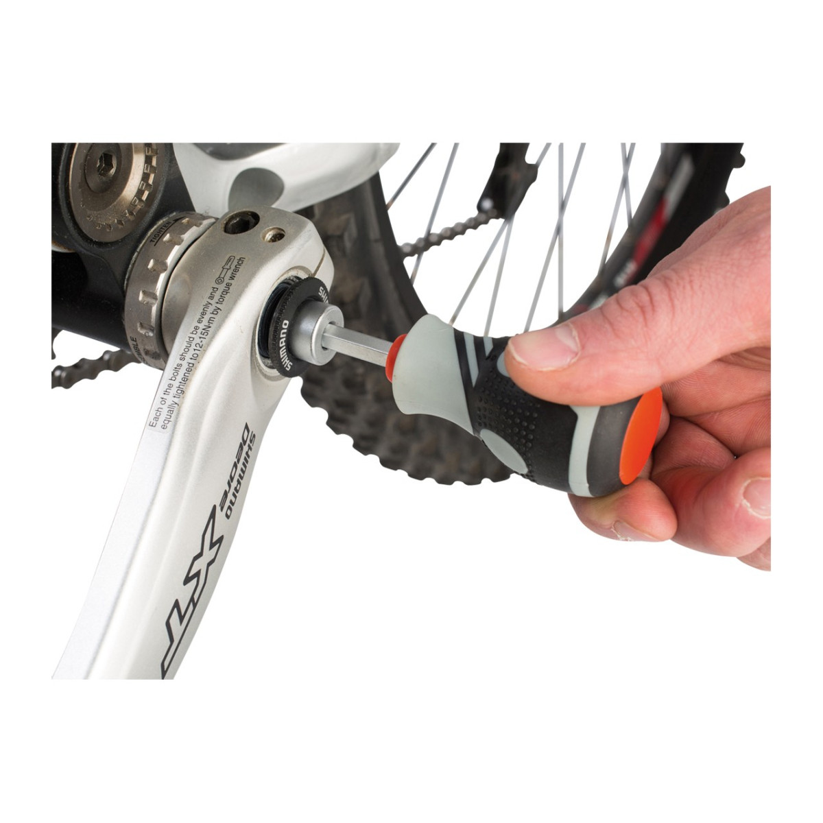 VAR Shimano Hollowtech II Crankset Skrewdriver