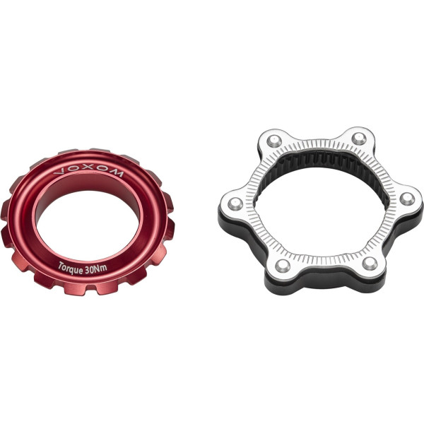 Voxom ADA1 Center-Lock adapter | Punane Voxom ADA1 Center-Lock adapter | Punane