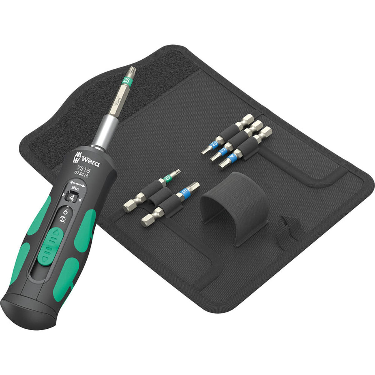 Wera 7515/7 Kraftform Safe-Torque Speed Bicycle 1 pöördemomendivõti | 7-osaline komplekt