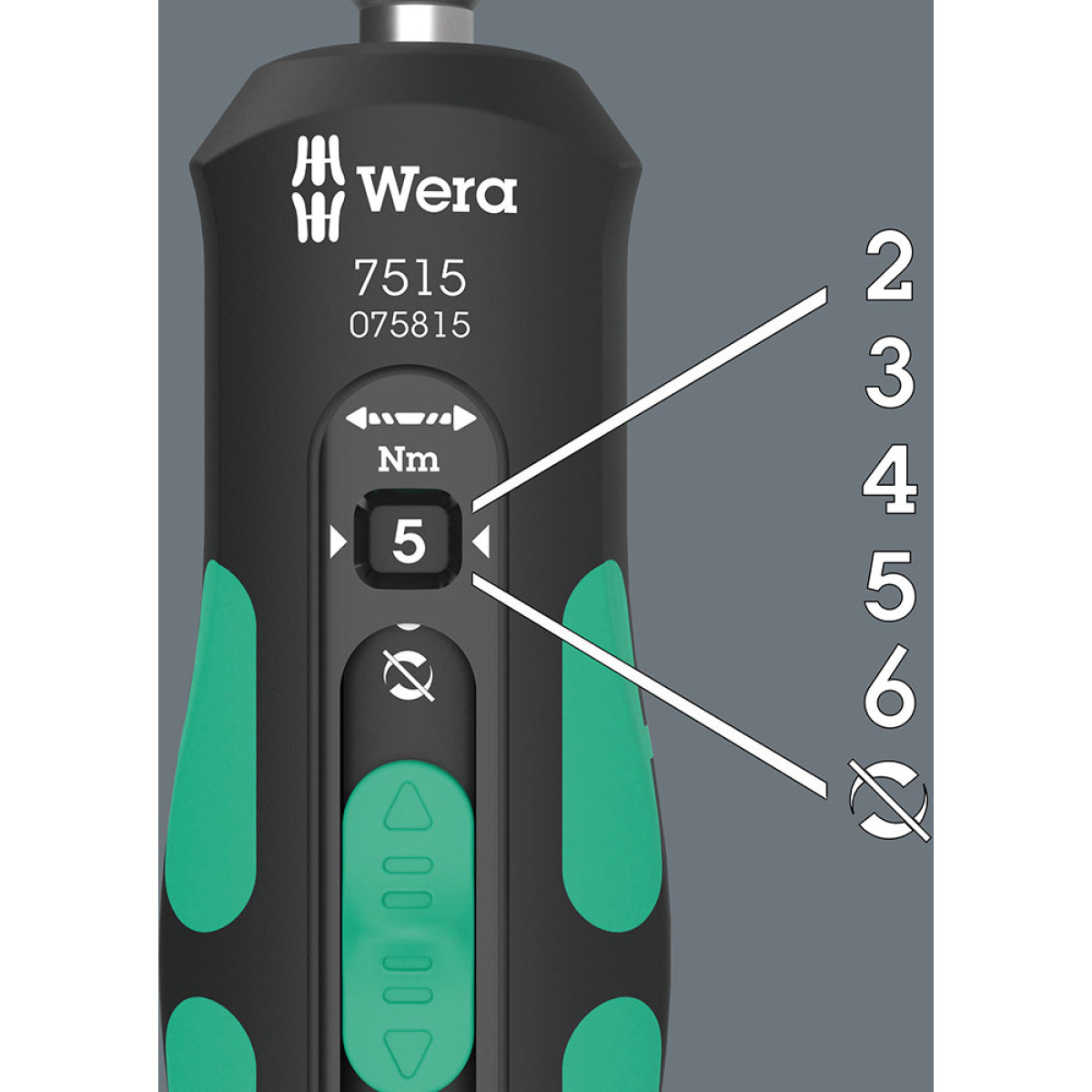 Wera 7515/7 Kraftform Safe-Torque Speed Bicycle 1 pöördemomendivõti | 7-osaline komplekt