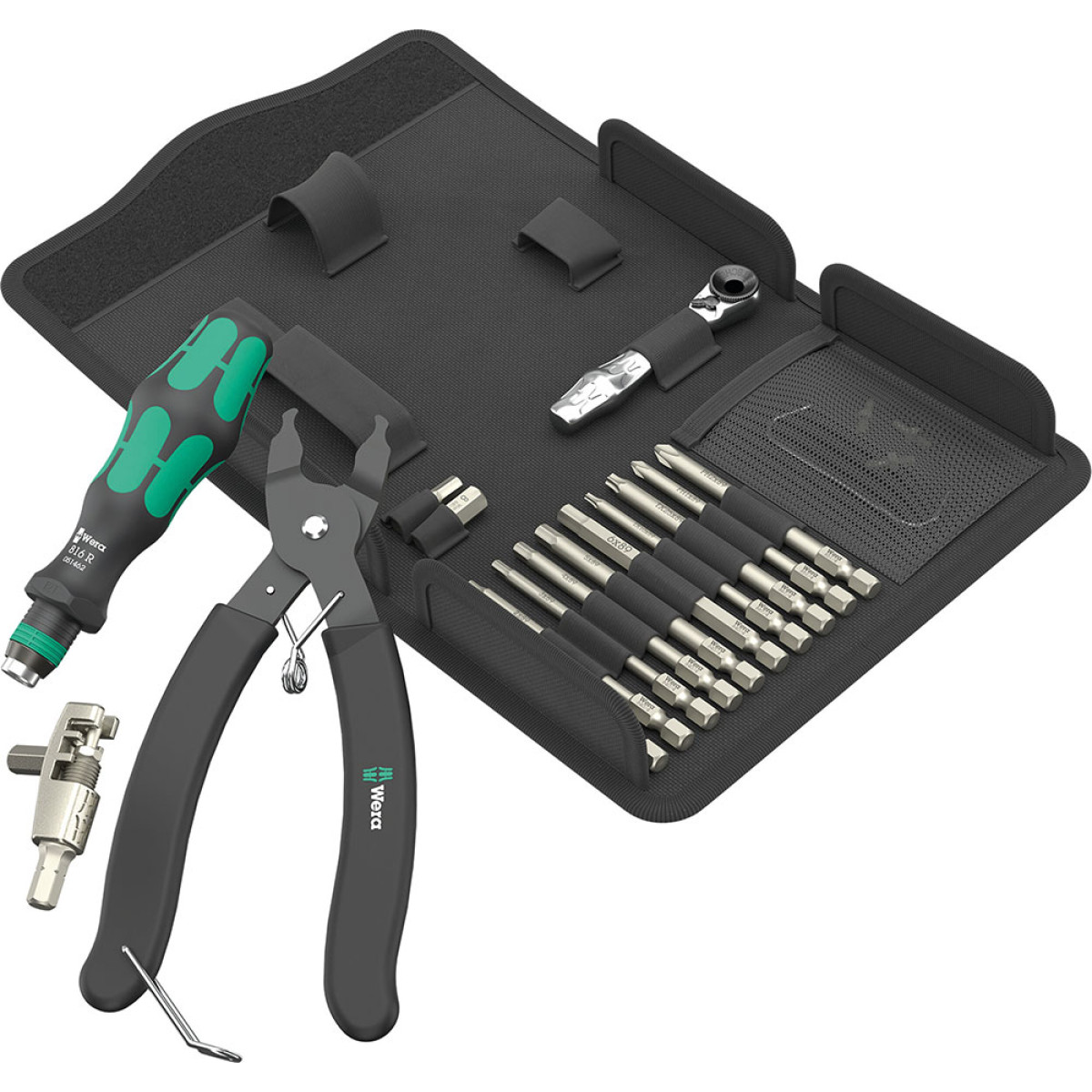 Wera 9532 chain rivet set for workshop | 20 pieces
