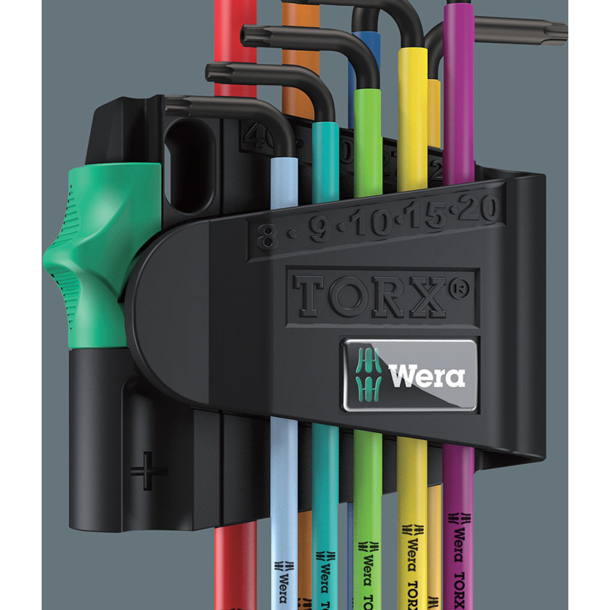 Wera 950/9 Hex-Plus Multicolour HF 1 L-Key Set | 9 pieces