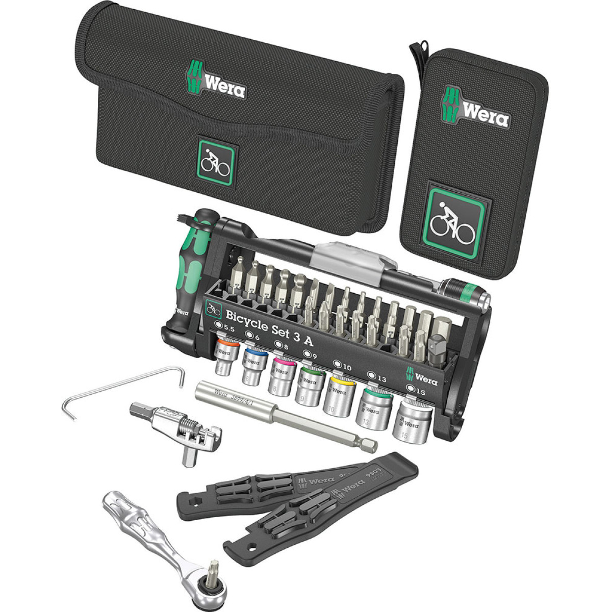 Wera Bicycle Set 3 A Bicycle Tool Kit | 40 pieces