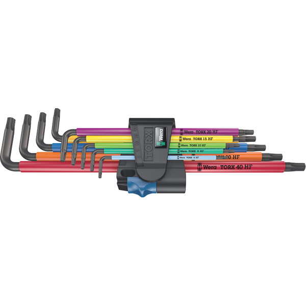 Wera TX XL Multicolour HF 1 L-võtmete komplekt | 9 osa